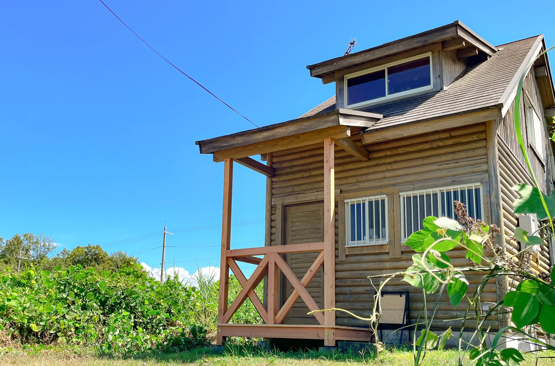 Lake side House 高島外観