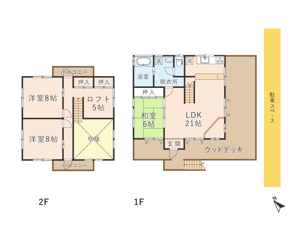 THE森大将の間取り図