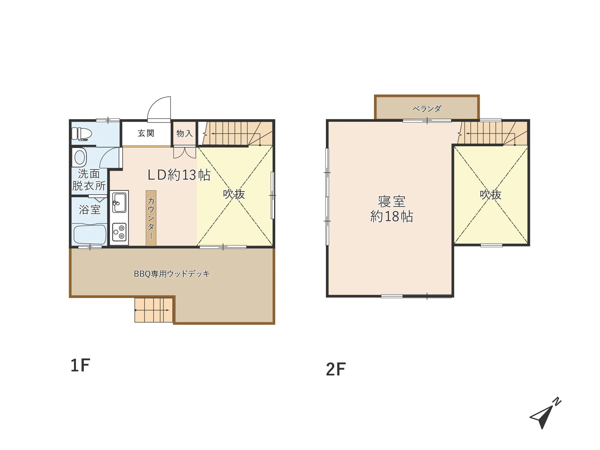 林亭宿の間取り図