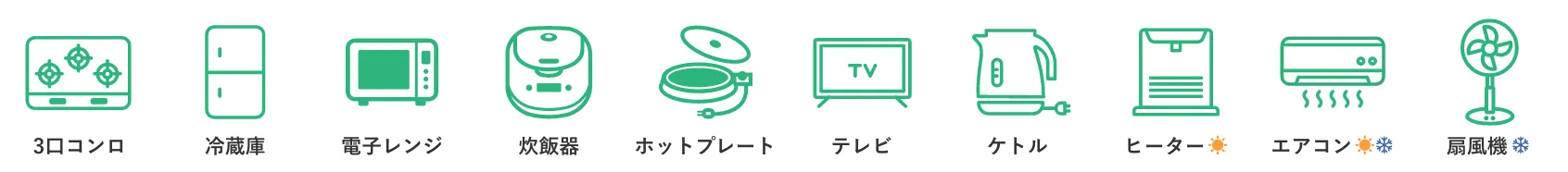 施設設備一覧